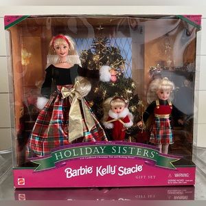 Barbie Holiday Sisters Special Edition 1998 Vintage